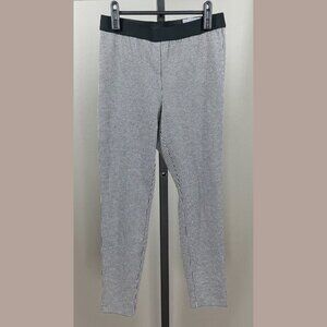 NEW Talbots Pants Womens 6 petite black houndstooth skinny pull on